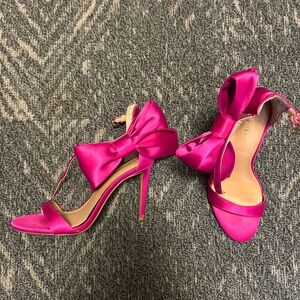 Express pink Bow Heels stiletto